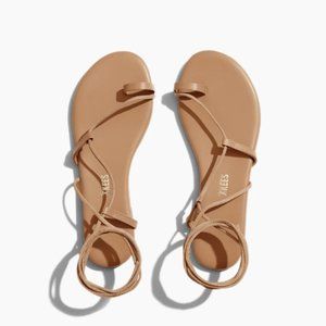 TKEES Jo sandals in honey/hazelton 9